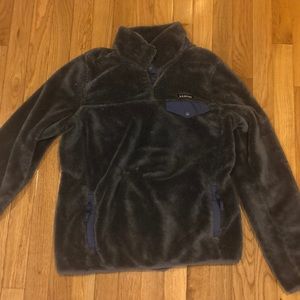 Ll Bean Fleece Quarterzip